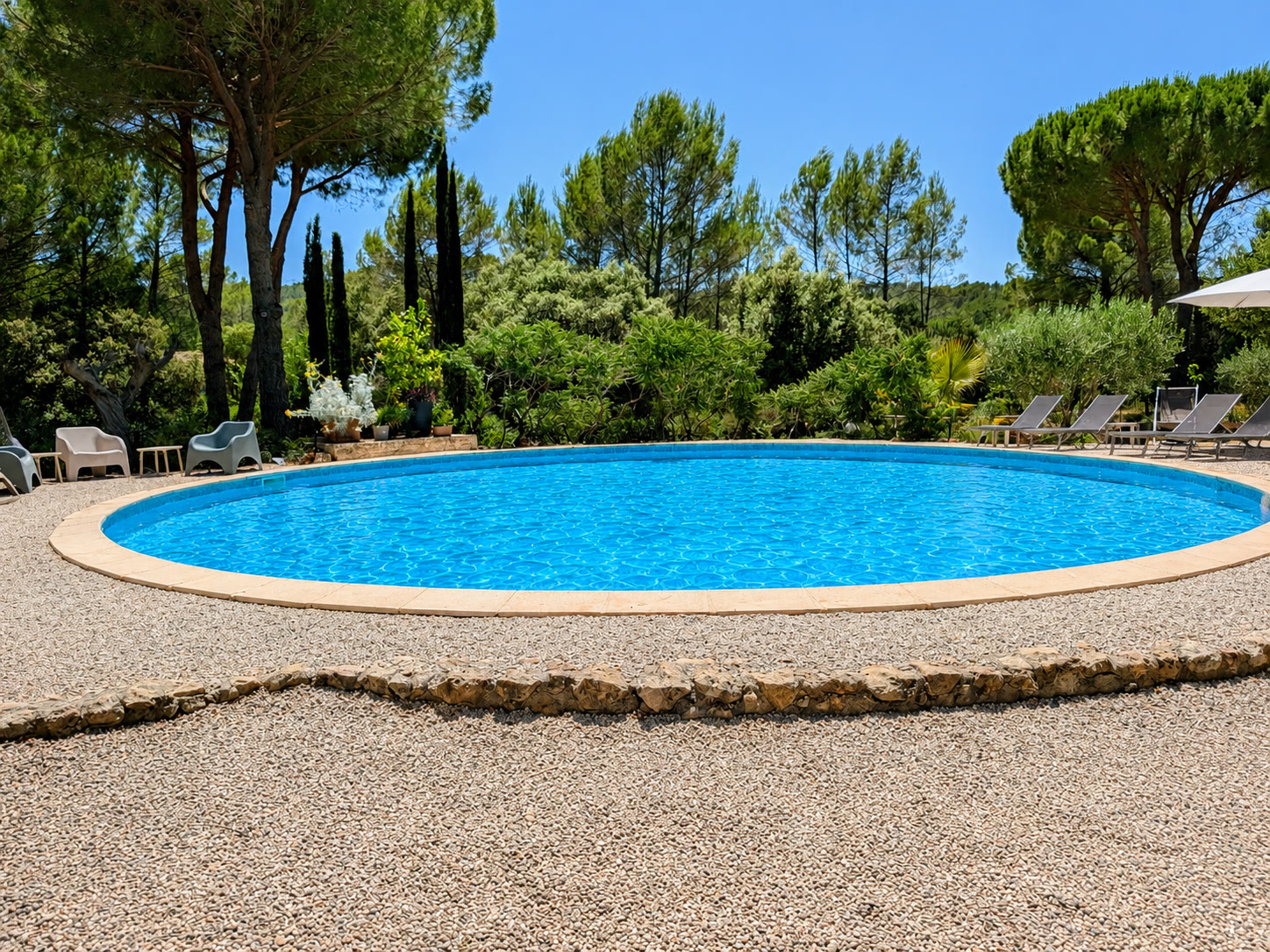 Piscine chauffée